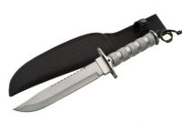 12in silver explorer survival knife 210895SL