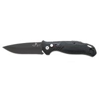 Bear Ops Bold Action XI Black Automatic Knife Black Drop Point