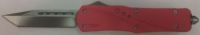 Impaler Red D/A OTF Automatic Knife Satin Tanto VG-10 Blade
