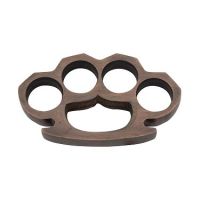 Open Palm 11 Ounce Metal Copper Brass Knuckles Paperweight