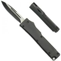 5 inch black mini otf switchblade knife T2799331
