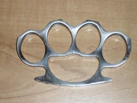 black silver thick knuckles pk2289q
