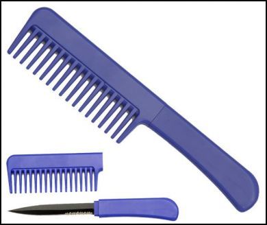 blue comb knife ckBL
