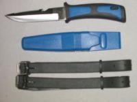 divers knife blue yk407bu