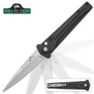 Bear Ops Bold Action Black Spike Bayo Satin Automatic Knife