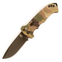 Gerber 06 Automatic Knife Camo Black Bayo