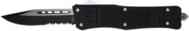 Assassin VG-10 D/A OTF Automatic Knife - Black Serrated