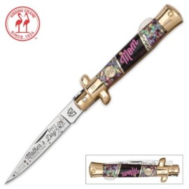 Kissing Crane 2017 Mother’s Day Stiletto Folding Knife