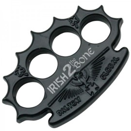 Robbie Dalton Global Black Irish 2 the Bone Brass Knuckle Paperweight