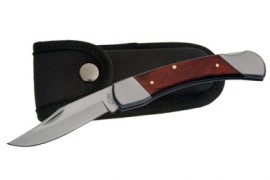 big johns folder knife sheathed 210823SH