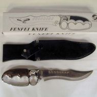 eagle head knuckle knife kn022