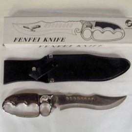 eagle head knuckle knife kn022