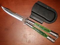 green bone butterfly knife 172gn