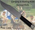 hunting camping survival knife hk8837sl