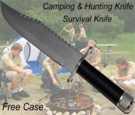 hunting camping survival knife hk8837sl