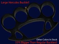 large black hercules belt buckle h05lbk