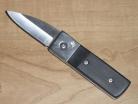 mini black wood automatic knife sp353bk